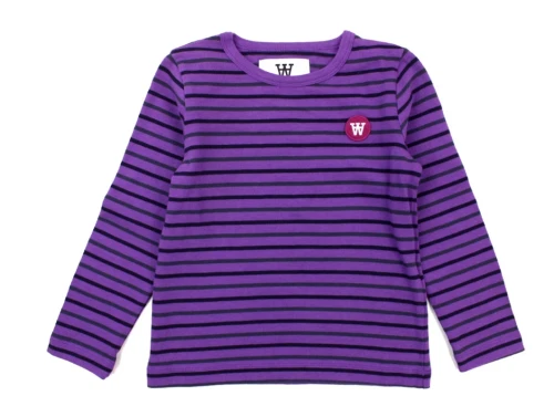 Wood Wood bluse Kim light amethyst stripes